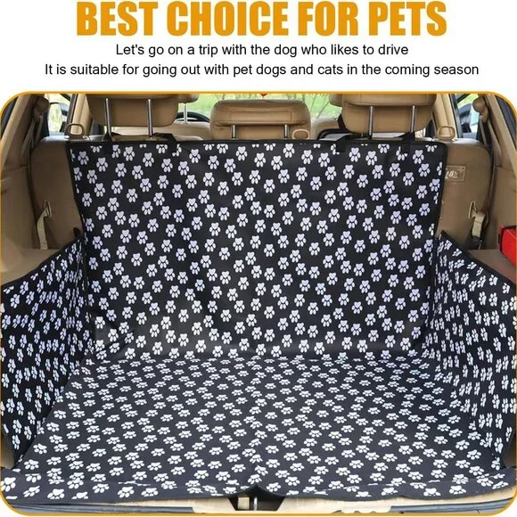 Dog Vehicle Cargo Liner Cover Pet Seat Cover Bed Floor Mat Nonslip Waterproof - Picture 2 of 7